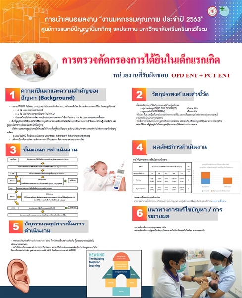 การตรวจการคัดกรองการได้ยินในเด็กแรกเกิด