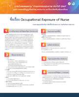 Occupational Exposure ปลอดภัย เพิ่มรายได้ ลดรายจ่าย