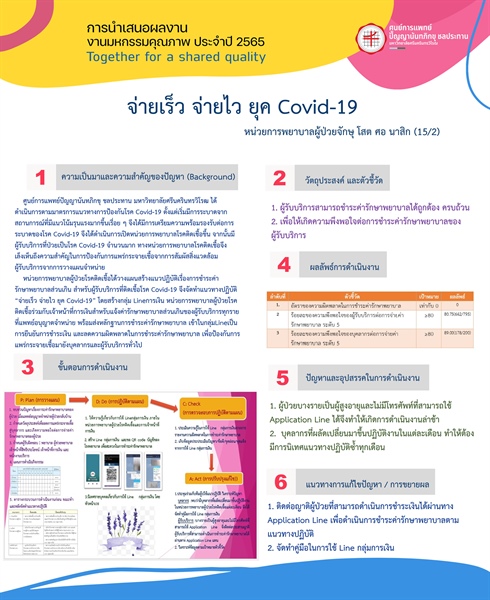 จ่ายเร็ว จ่ายไว ยุค Covid19