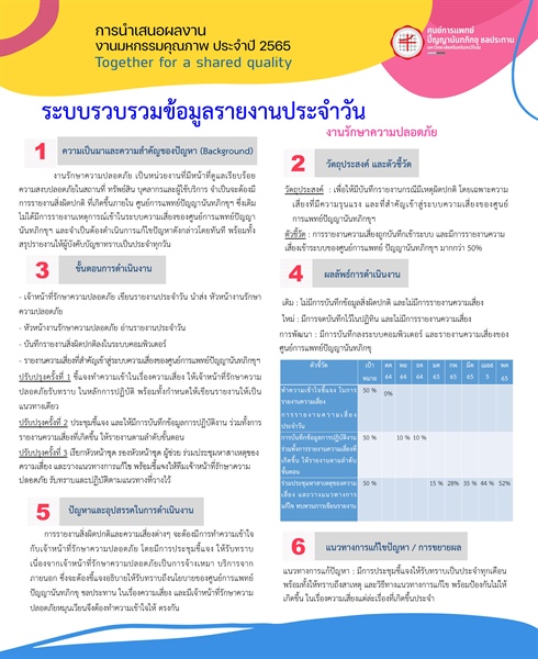 ระบบรวบรวมข้อมูลรายงานประจำวัน