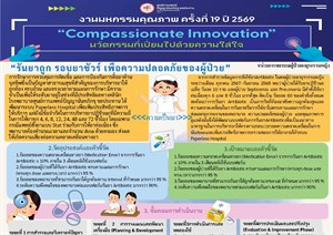 “รันยาถูก รอบยาชัวร์ เพื่อความปลอดภัยของผู้ป่วย”