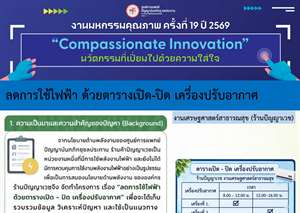 ลดการใช้ไฟฟ้า ด้วยตารางเปิด-ปิด เครื่องปรับอากาศ