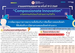 การพัฒนาคุณภาพการพยาบาลเพื่อป้องกันการติดเชื้อทางหลอดเลือดดำที่สัมพันธ์กับการใส่สายสวนหลอดเลือดดำส่วนกลางในหน่วยการพยาบาลผู้ป่วยวิกฤตอายุรกรรม